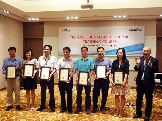 Be-live Our Service Culture – Sony (ngày 22 & 23-08-2013)